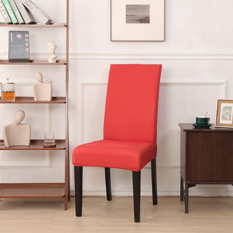

Fashion Full Coverage Milk Silk Chair Cover Dustproof Stretch Printed Chair Protector Universal Home Hotel Dining Chair Covers 1PC
