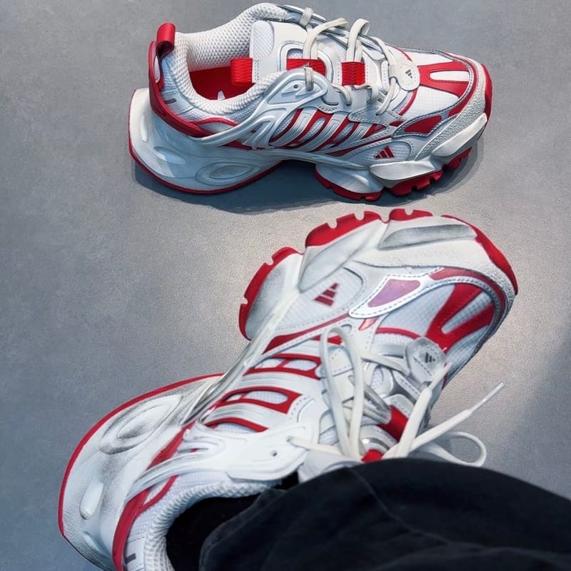 adidas Vento Xlg Deluxe Zapatillas Blanco Rojo JS1590