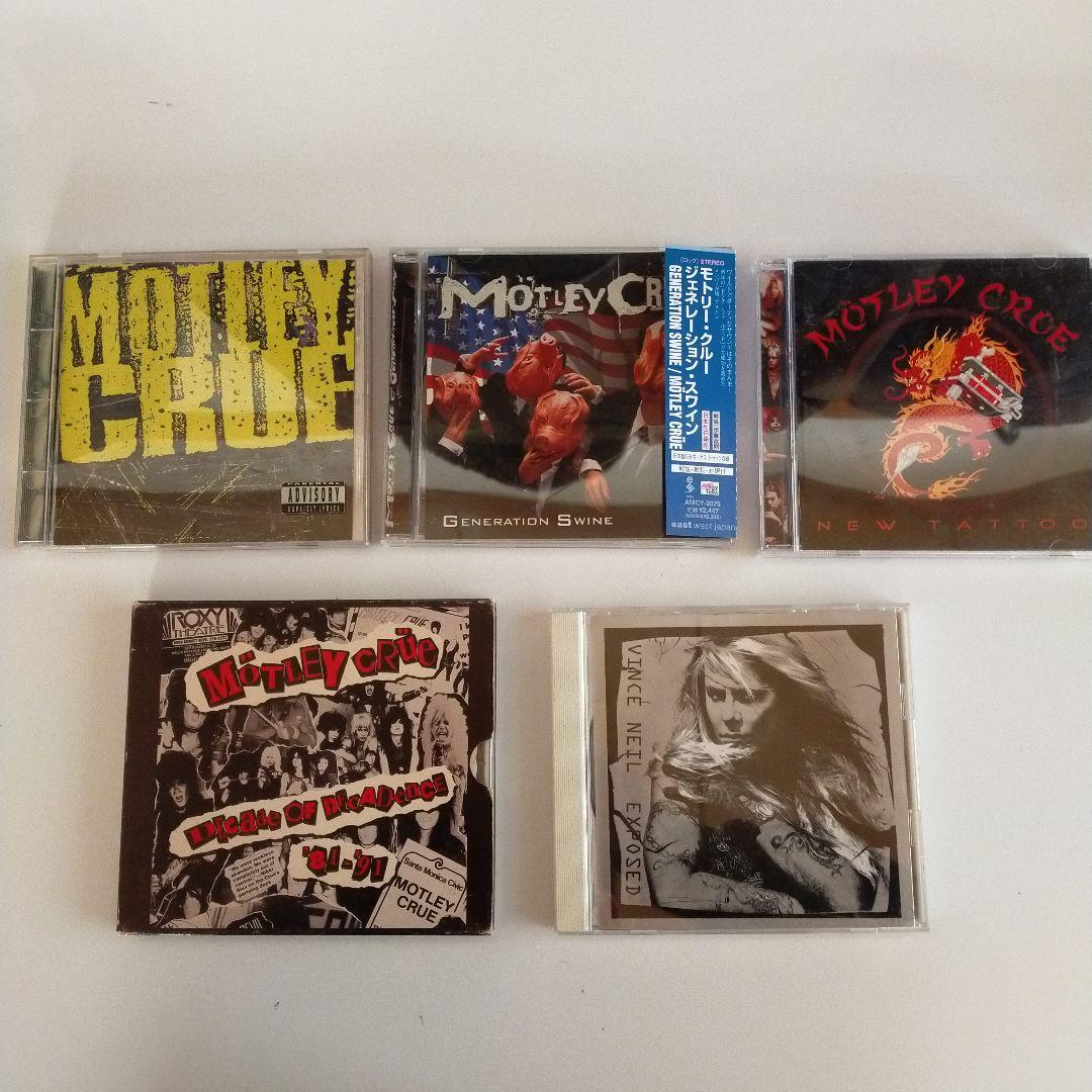 

[USED] Motley Crue related 5-disc set