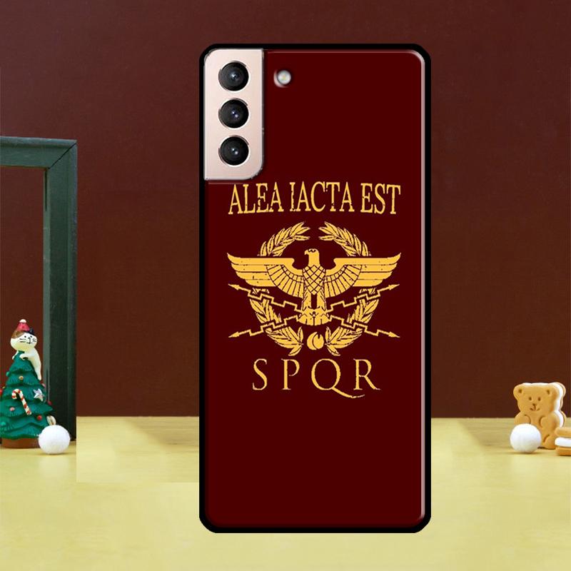 SPQR Roman Imperial Legion Fundas For Samsung Galaxy S23 S20 FE S21 FE S22 Ultra Note 20 S10e S8 S9 S10 Note 10 Plus Case