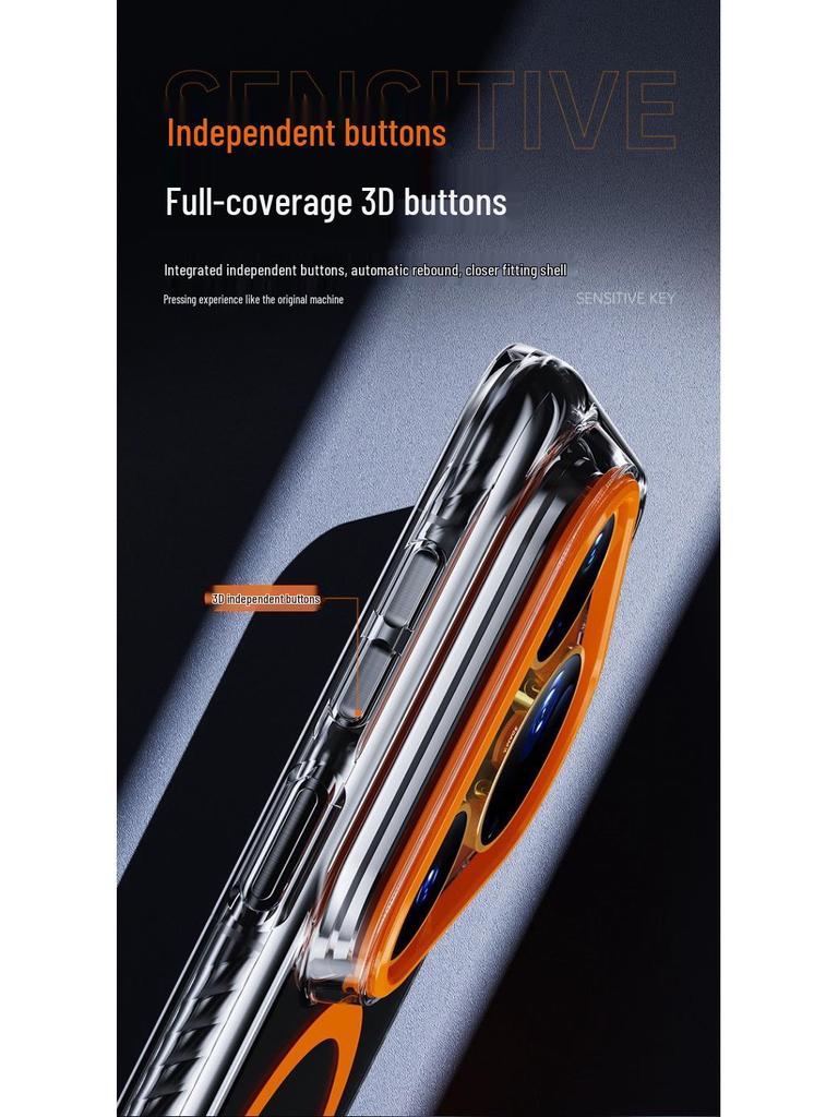 HUAWEI P80PRO Clear Magnetic Phone Case - High-Transparency Protective Cover