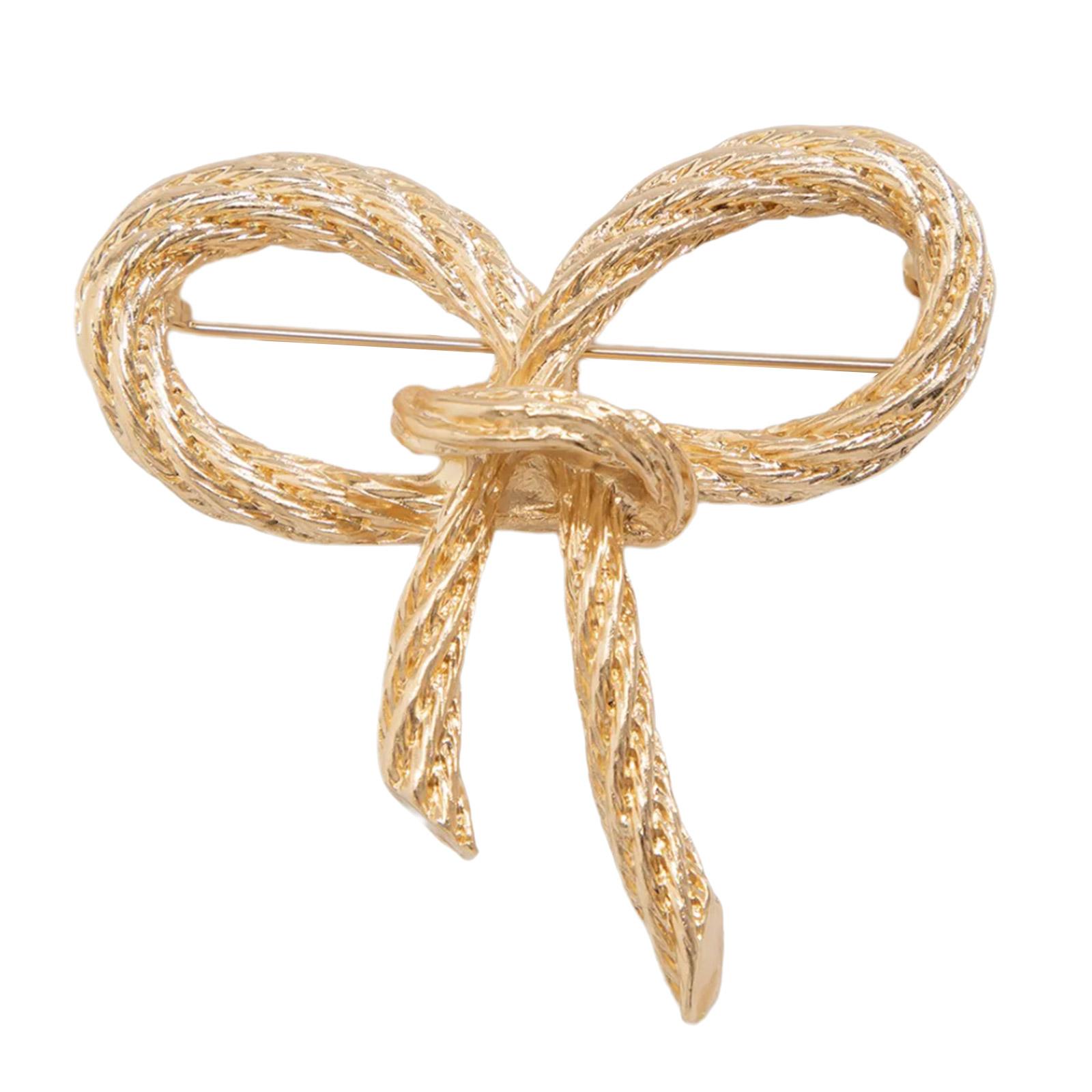 

Изысканная нерегулярная брошь-подвеска в виде банта, значок из сплава, модная булавка на лацкан, украшения для одежды, ювелирные изделия для женщин и девочек 1