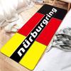 Ft Nurburgring Room Mats Washable Non-Slip Living Room Sofa Chairs Area Mat Kitchen Alfombra