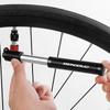 110PSI Mini Bike Pump Aluminum Alloy Bike Tire Pump Fits Presta and Schrader Bicycle Hand Pump MTB Road Bicycle CO2 Air Pump
