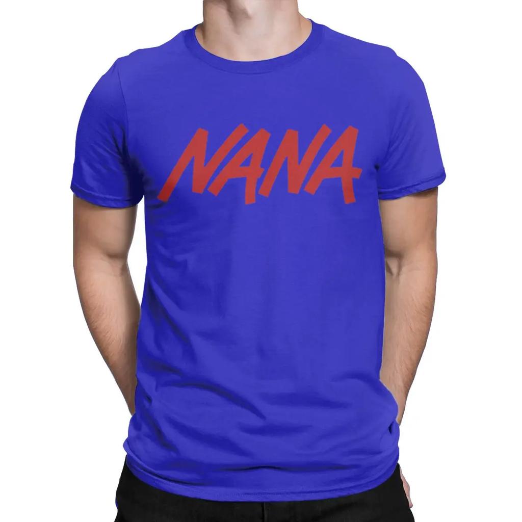Men T-Shirt Anime Nana Osaki Casual Cotton Tee Shirt Short Sleeve T Shirt Crew Neck Clothing Summer