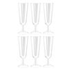 Set of 6 150ML Champagne Flutes Red Wine Cup Champagne Glass Plastic Material top sale
