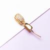 S925 Sterling Silver Medium Necklace Clasp Clip for Jade Pendant