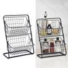 Kitchen Fruit and Vegetable Storage Rack Household Kitchen Living Room Vegetable and Fruit Basket Compartmentalized Storage Rack