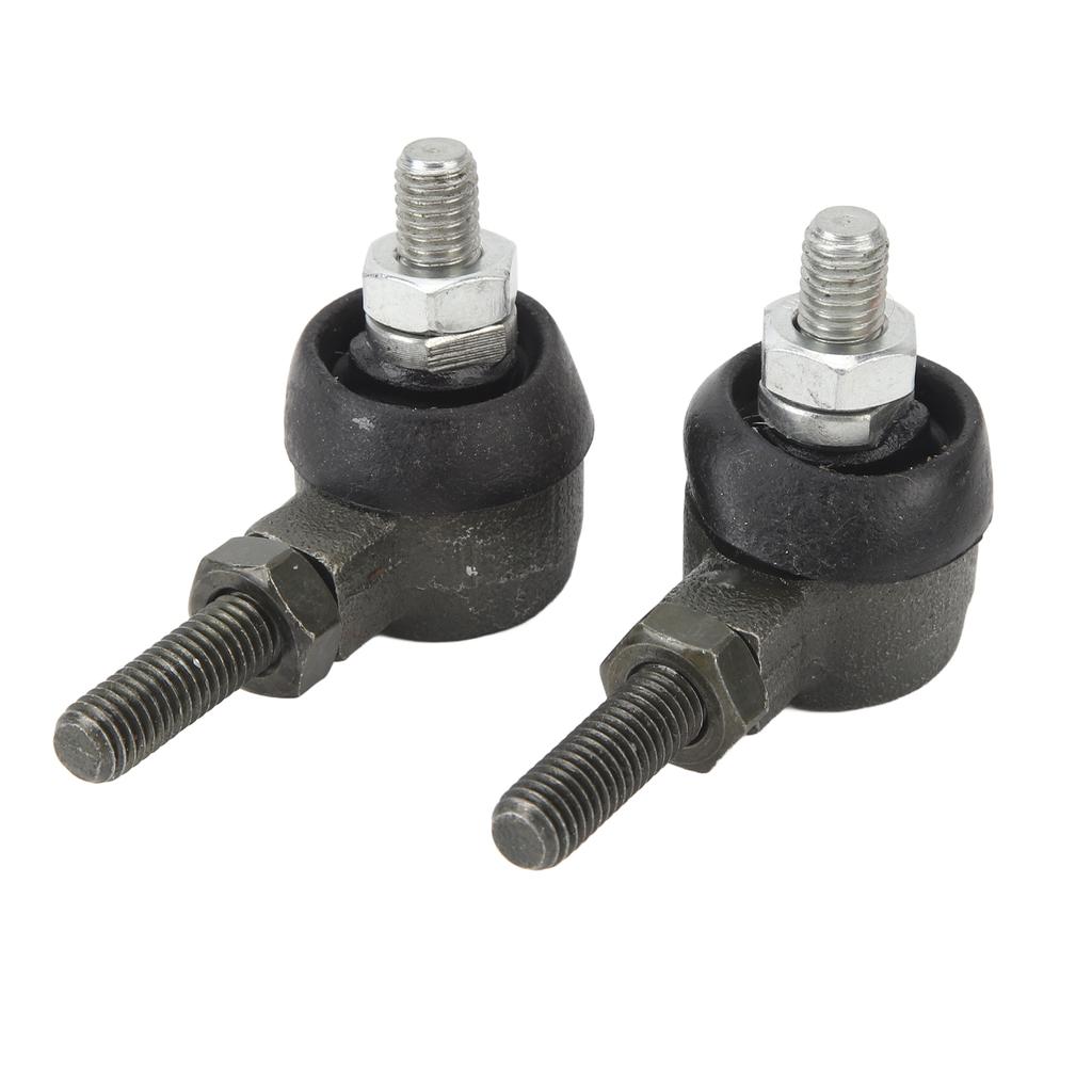 1Pair Tie Rod End Ball Joint M8 Thread High Strength Tie Rod Ball Joint For 110GKG‑2 49FM5‑E GO KART ATV MOPED