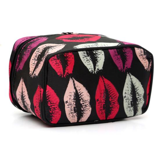 round toiletry bolsa