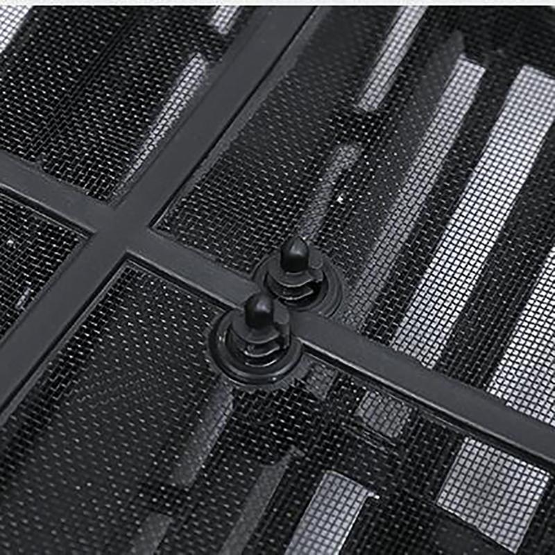 Bilinsektsnät Frontgrillinsatsnät för Toyota Land Cruiser 200 LC200 Fj200 2008- 2013 2014 2015 2016 2017 2018