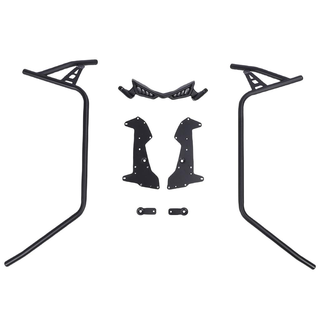 Motorcycle Highway Crash Bar Heavy Duty Carbon Steel Engine Guard Bumper Frame Falling Protector Replacement for