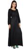 Bimba Women Boho Gothic Style Long Maxi Dress Lace Long Sleeves Gown