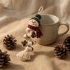 Progetto di Lavoro a Maglia per Principianti Uncinetto Ornamento a Spirale Kit Fai da Te per Adulti, Principianti, Set Artigianale di Natale Decorazioni Festive Fatte a Mano con Filato,