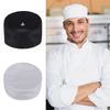 Gorros de Malla Finos para Chef Transpirables Gorros de Cocinero Accesorios de Cocina Gorra Plana Gruesa Servicio de Alimentos