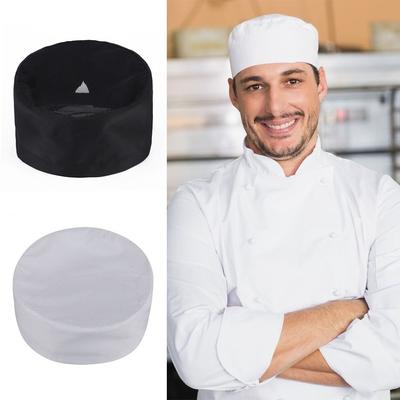 Dünne Netz-Kochmützen Atmungsaktive Kochkappen Kochzubehör Dicker Flachkappe Food Service