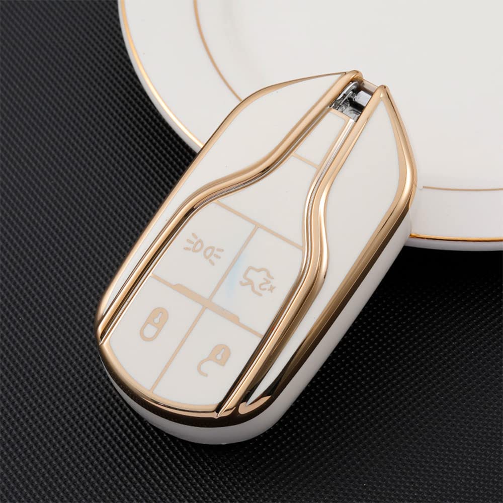 SANRILY Smart Key Case, Key Holder, Key Cover, Key Protection, For Maserati, Ghibli, Levante,