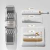 Toothbrush Toothpaste Storage Case Transparent Portable 1Pcs Secure Closure Holder for Business Travel Camping