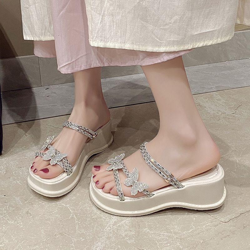 Platform Roman Style Sandals for Women Beach Open Toe Woman Shoes Summer 2025 Comfortable Wholesale Vintage Luxury Designer Shoe