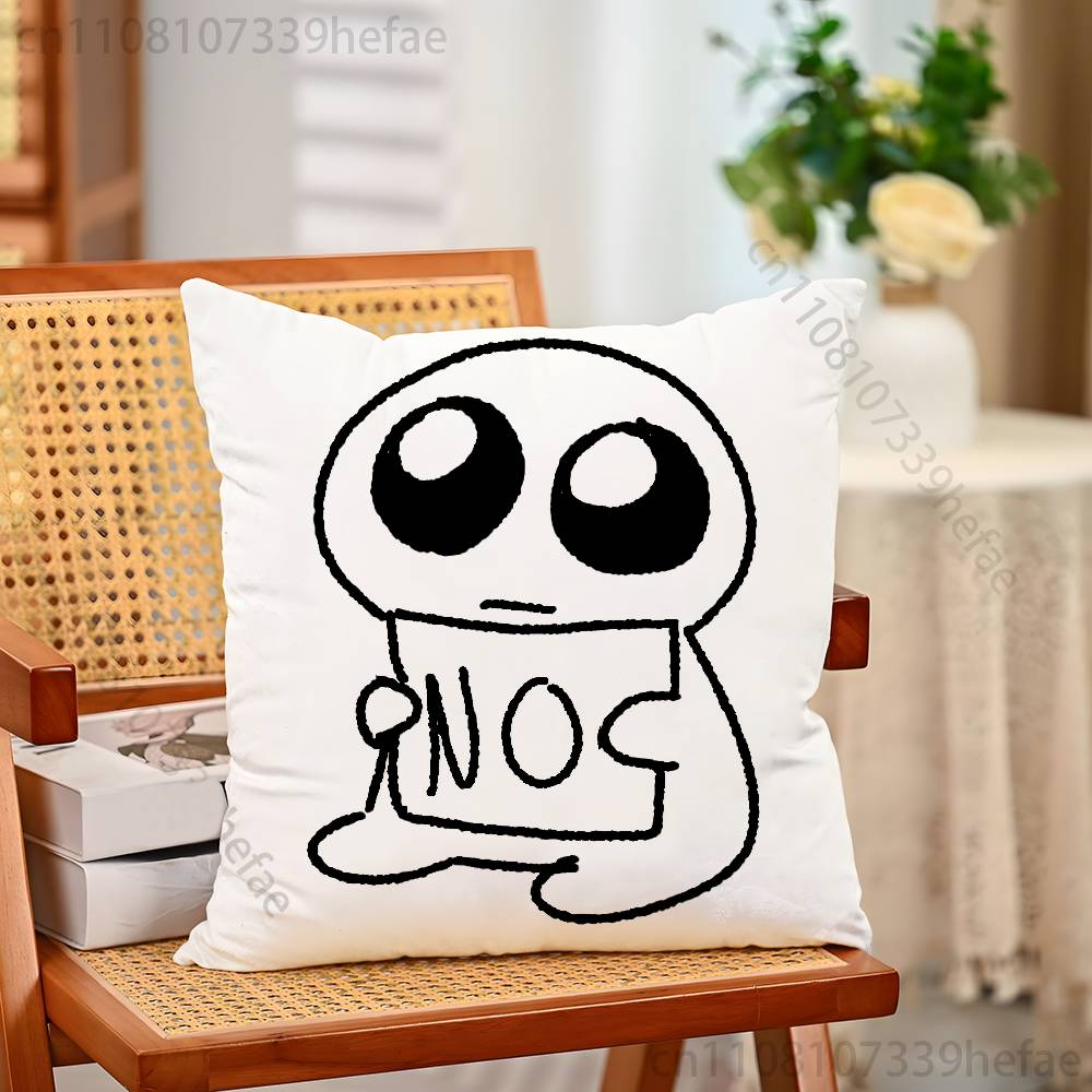 TBH Autism Creature Yippies Pillow Cases for Bedroom Living Room Sofa Home Decor Polyester Cushion Cover with Zipper