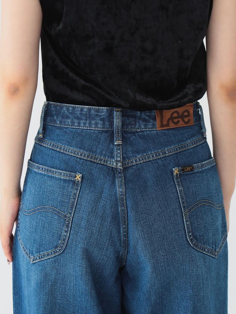 Beams Boy Work Pants [Special Order] Lee X Maturely Denim Asymmetric Pants, Women's, Blue, Size S