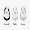 3 Pairs Invisible Boat Socks Women Summer Silicone Non-Slip Socks for High Heels Shoes Ice Silk Thin Half-Palm Suspender Sock