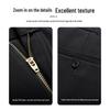 Men's Fleece-Lined Business Casual Trousers