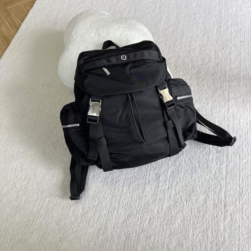 Handun 14L Black Student Backpack