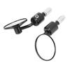 1 Pair Motorcycle Handle Bar End Mirrors Round 7 8in Rear View Mirror Replacement for Aprilia Tuono Mana Dorsoduro