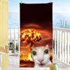 Funny Meme Cat Cute Towel Soft Pool Gift For Travel Gym Shower Camping Quick Dry Sports Large Beach Towels