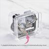Acrylic Transparent Mini Music Box Clockwork Spring Dancer Music Box Clockwork Music Box  Gift