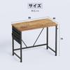 YeTom Computer PC Width Compact Study Desk with Storage Study Desk with Monitor Arm Easy To Vintage Desk, Desk, Desk, 80Depth 40cm, Simple, Desk,