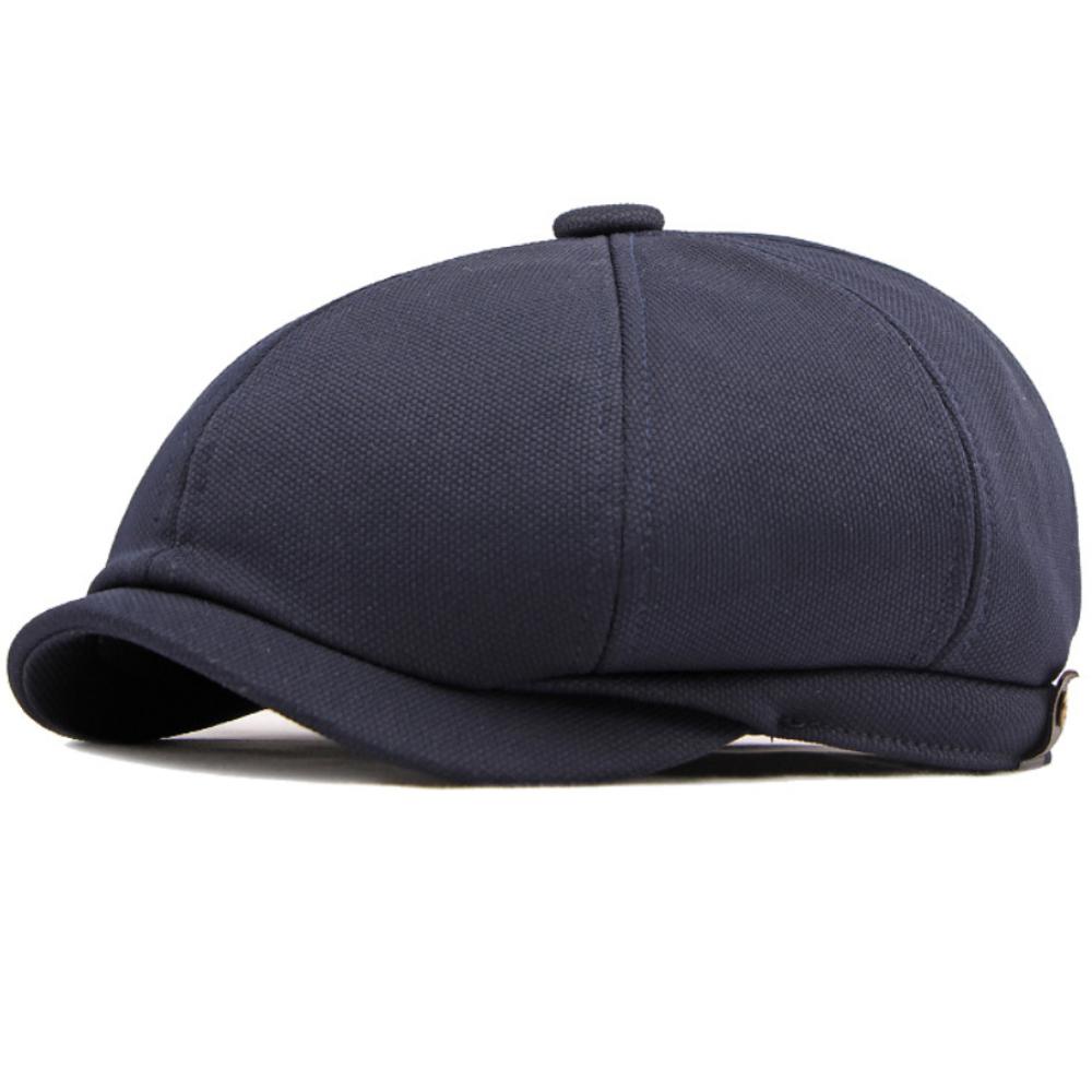 HT4774 Mens Berets Women Spring Summer Hat Sun Cap Solid Artist Painter Beret Hat Male Female Ivy Flat Cap Adjustable Beret Cap