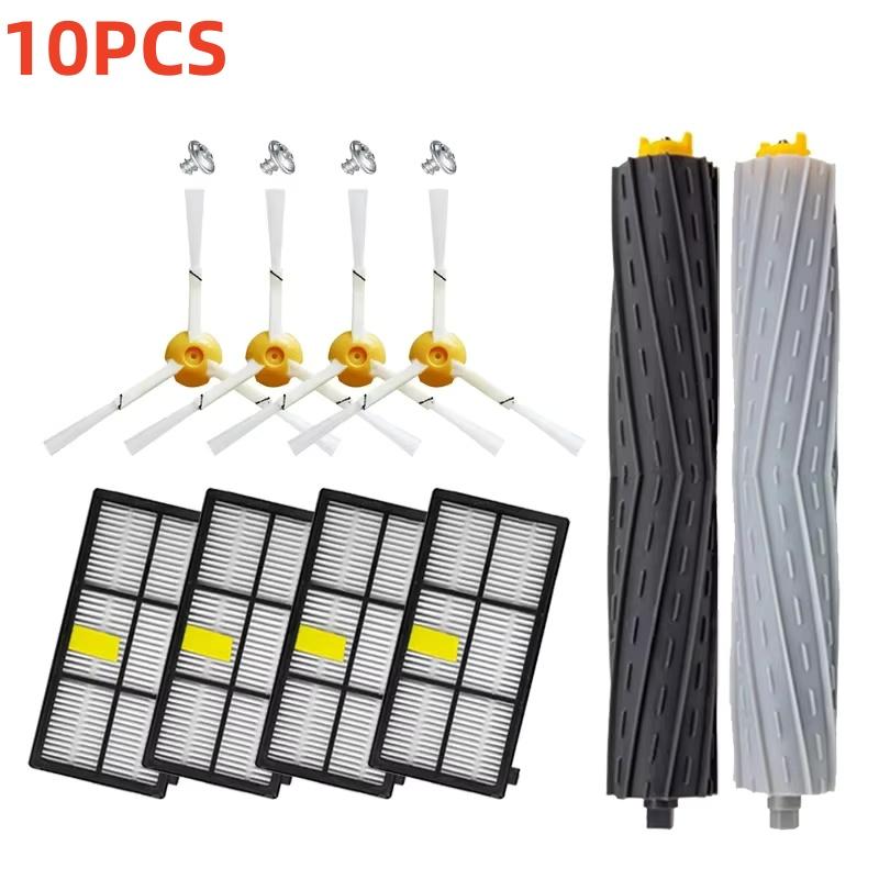 HEPA Filter Hauptseitenbürsten Für iRobot Roomba 800 900 Serie 805 864 871 891 960 961 964 980 Staubsaugerteile Zubehör