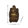1 Piece of Retro Bronze Turtle Statue Small Ornaments Gardening Flower Pot Edge Decoration Garden Desktop Micro Landscape Creative Layout Realistic