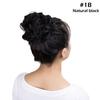 S-noilite Synthetic Elastic Band With Hair Curly Chignon Hair Women Drawstring Ponytail Hairpieces Black Brown Blonde Hairpiece