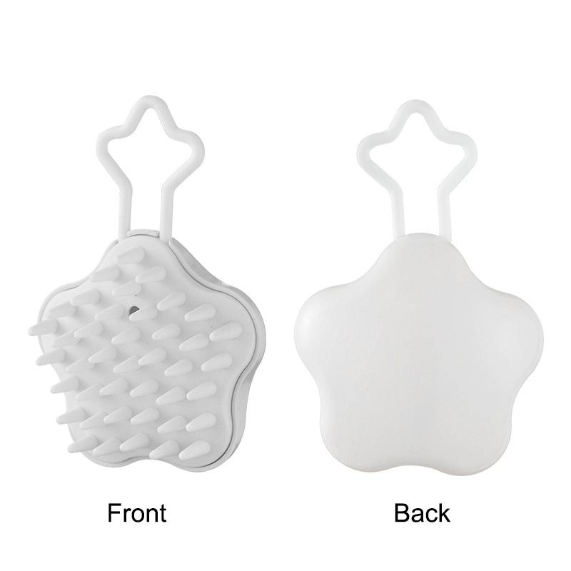 Scalp Scrubber Shampoo Brush Massager Clean Scalp Comb Hair Washing Brush Scalp Exfoliator Brush Head Scrubber Tools