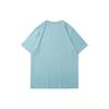 Li Ning Wade Series Logo Round Neck Short Sleeve T-Shirt Men Tops Aqua-Blue ATSR209-7
