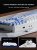 Aurora GK10 Two-Tone 98-Key Mechanical Hot-Swappable Backlit Esports Keyboard (Three-Mode, Wired/Wireless, Rechargeable)