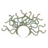Fascia per Capelli di Halloween Forma a Serpente Curvo Medusa Cerchietto per Capelli Fascia per Capelli Festa Rave Costume Cosplay Accessori Unisex