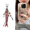 Realistic Fish Accessory Fashionable Keychain Resin Texture Fish Keyrings Suitable for Party and Casual Outfits