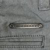 Burberry Von Sanyo Shokai Schmal zulaufende Hose Grau Herren M/85 Schrittlänge 82cm(GEBRAUCHT)