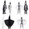 Kostium na Halloween dla dzieci Unikalny strój cosplay Czaszka na imprezy i występy