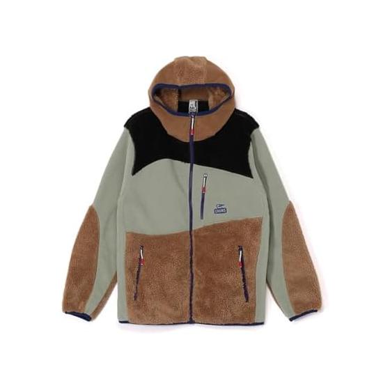 Fleece Jacket Bonding Fleece Panel Parka Men s