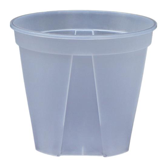 Orchid Planter Pot Transparent Plant Pot Ventilated Flowerpot with Drainage Holes for Phalaenopsis Roses Hydrangeas S