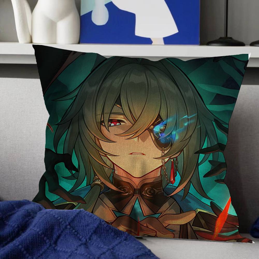 Honkai Star Rail Anaxa pillow cover sofa cushion cover home room decoration children gift