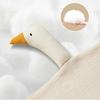 Muselina de Algodón Puro Babero para Bebé Patito Lindo Muñecos Durmientes Toalla de Saliva para Recién Nacido Toalla Calmante Pañuelo para Niños Pequeños