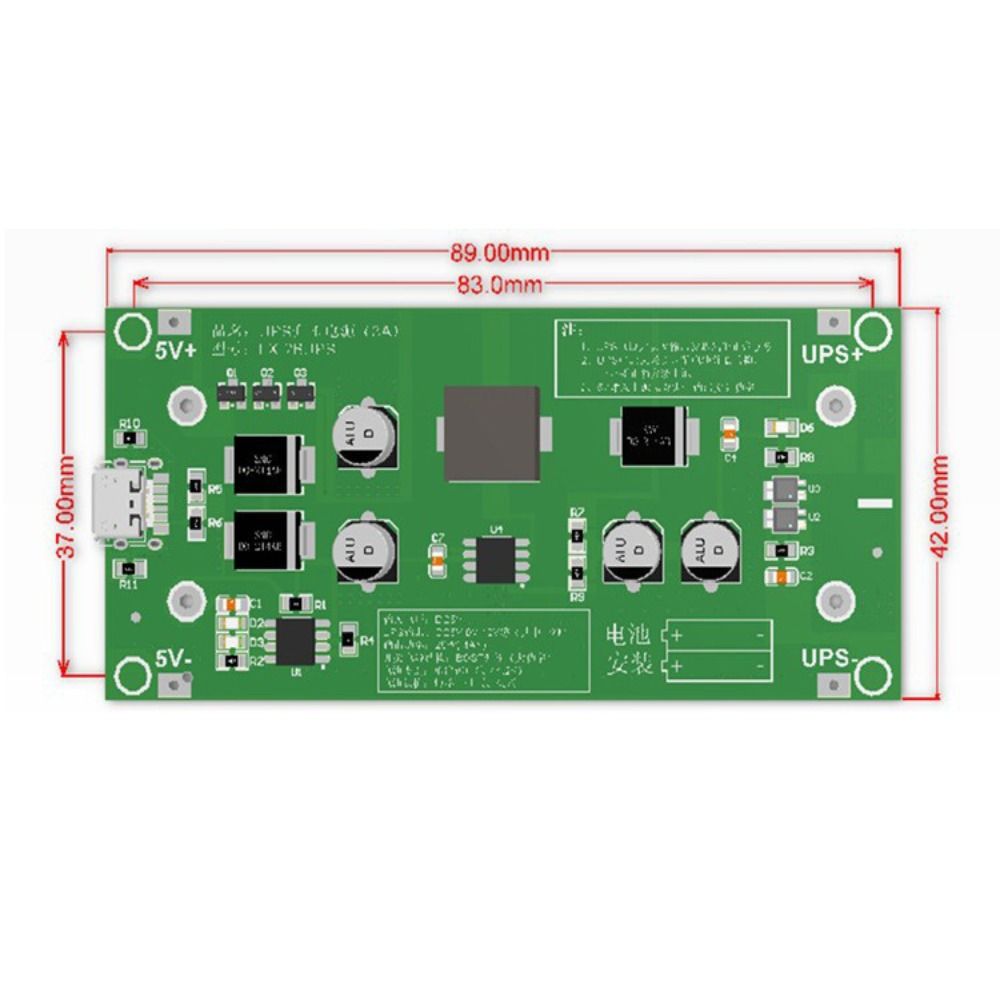 Type-C Lithium Battery Charging Boost Module 15W 5V 9V 12V Charger Module  Development Board