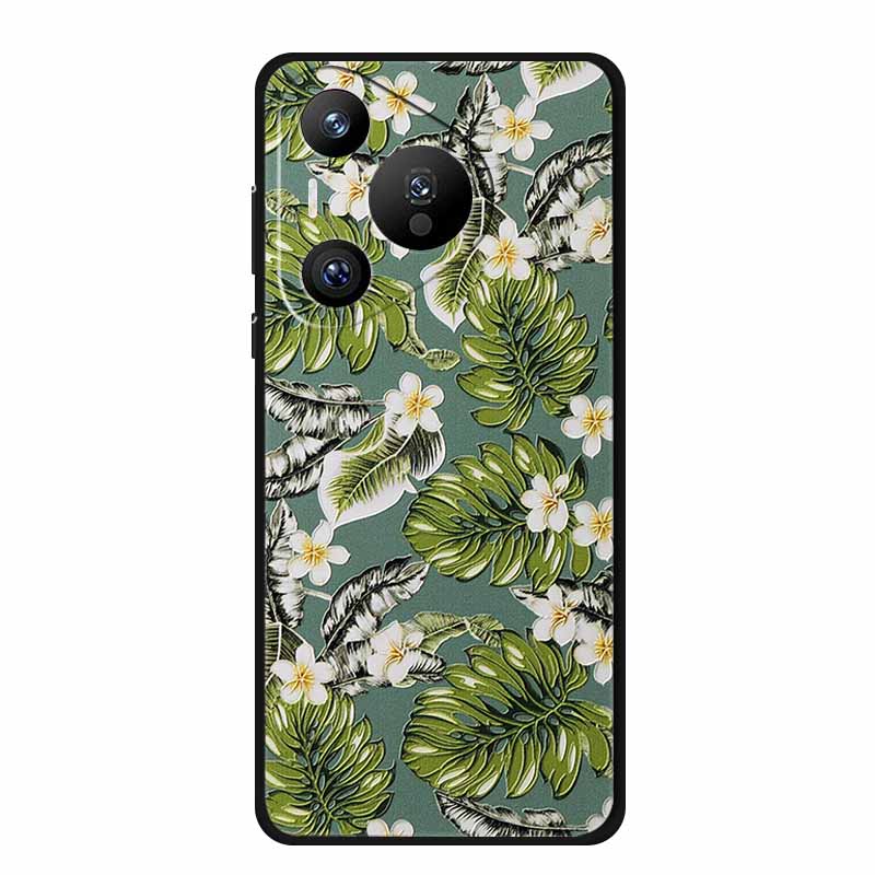 3D Emboss Case For Honor 400 Pro Phone Case Flower Shockproof Silicone Soft Coque For Honor400 Pro Back Cover Case 400Pro Funda