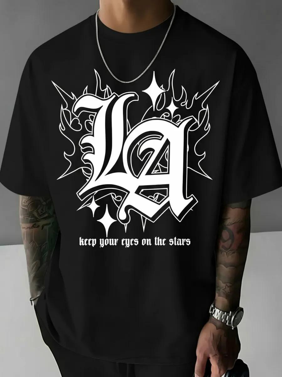 LA Print T-shirt 3XL